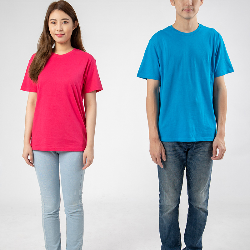 KY亞規精梳棉圓筒T恤款式 3，適合社團系服與家族服
